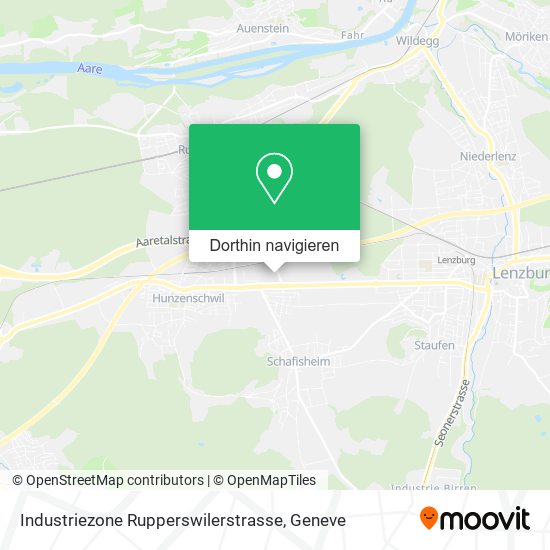 Industriezone Rupperswilerstrasse Karte