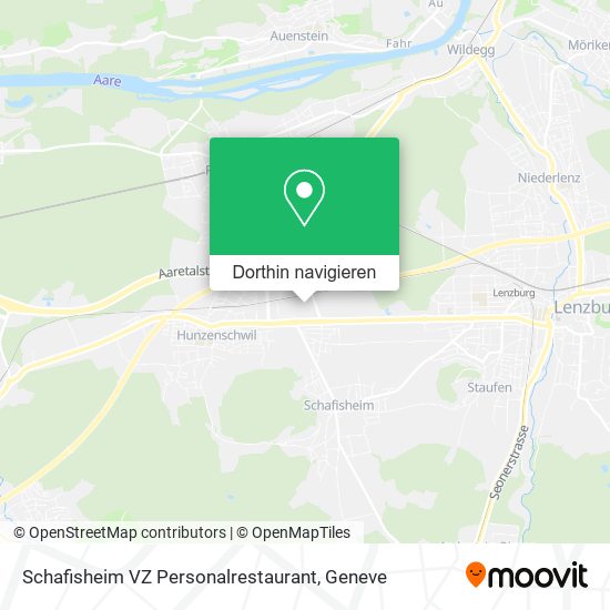 Schafisheim VZ Personalrestaurant Karte
