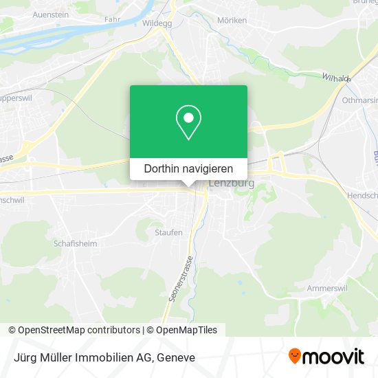 Jürg Müller Immobilien AG Karte