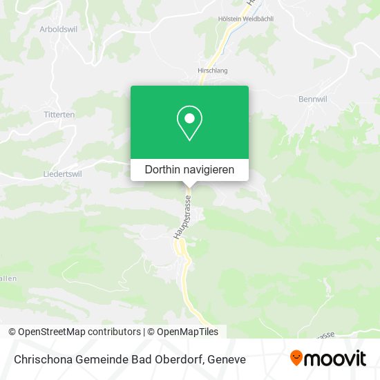 Chrischona Gemeinde Bad Oberdorf Karte