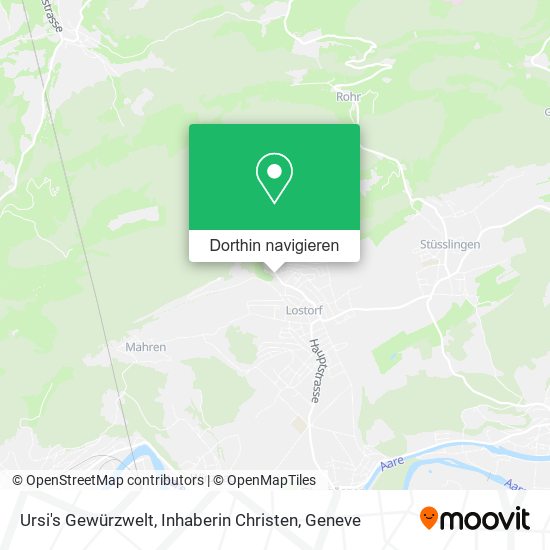 Ursi's Gewürzwelt, Inhaberin Christen Karte