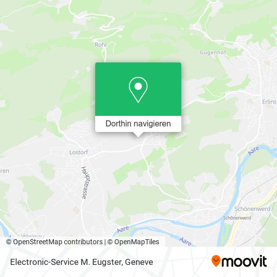 Electronic-Service M. Eugster Karte