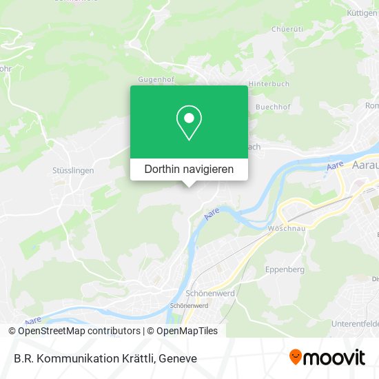 B.R. Kommunikation Krättli Karte