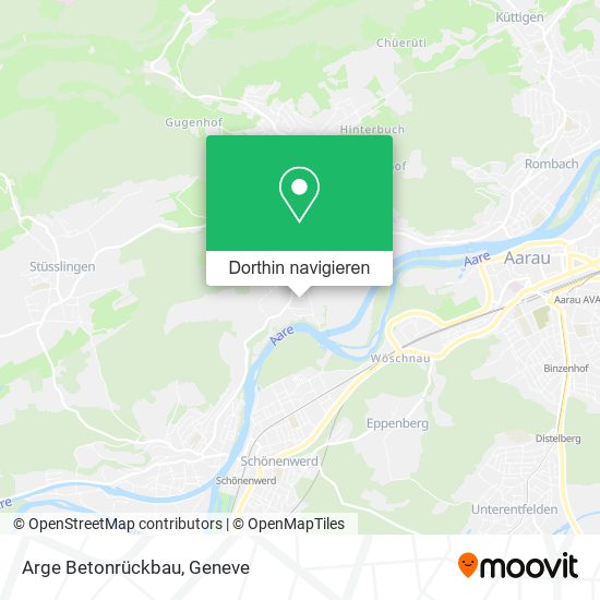 Arge Betonrückbau Karte