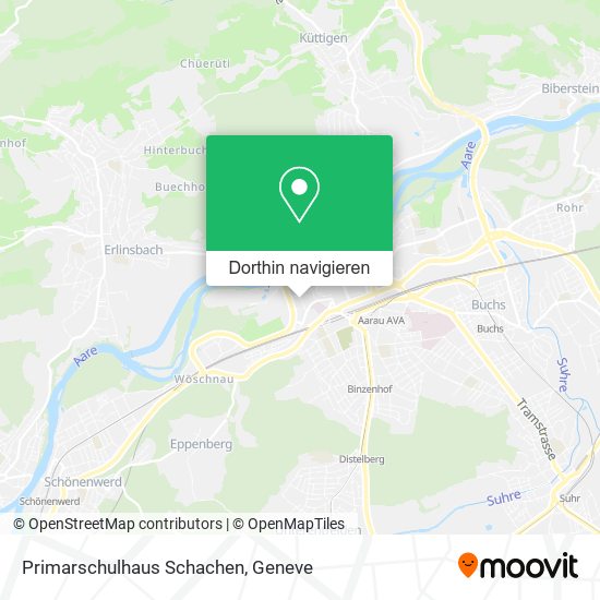Primarschulhaus Schachen Karte
