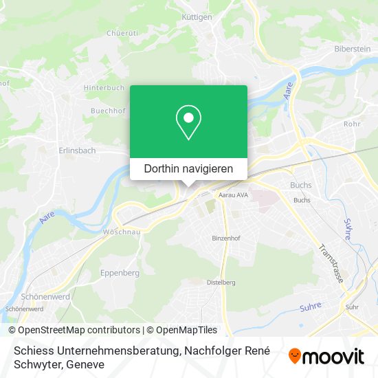 Schiess Unternehmensberatung, Nachfolger René Schwyter Karte