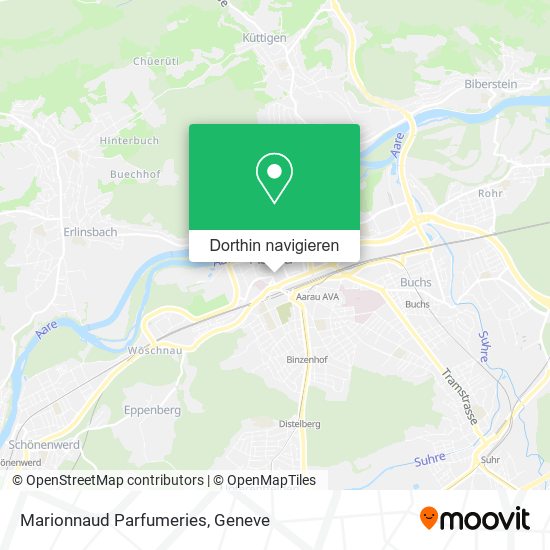 Marionnaud Parfumeries Karte