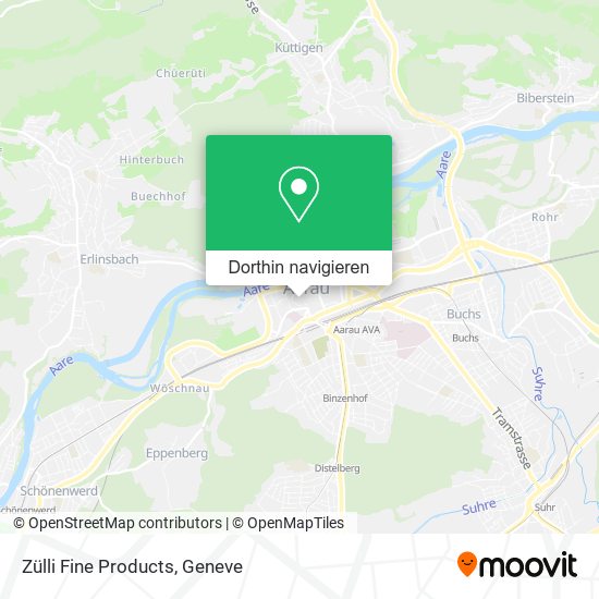 Zülli Fine Products Karte