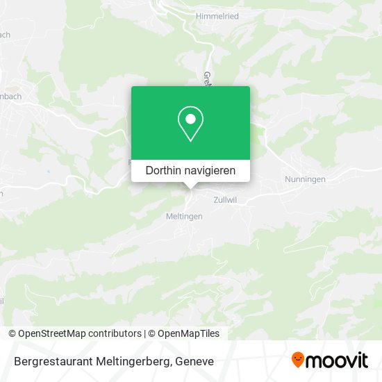 Bergrestaurant Meltingerberg Karte