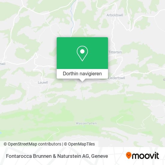 Fontarocca Brunnen & Naturstein AG Karte
