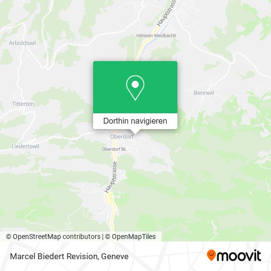 Marcel Biedert Revision Karte