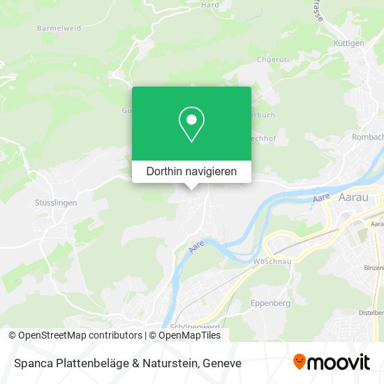 Spanca Plattenbeläge & Naturstein Karte