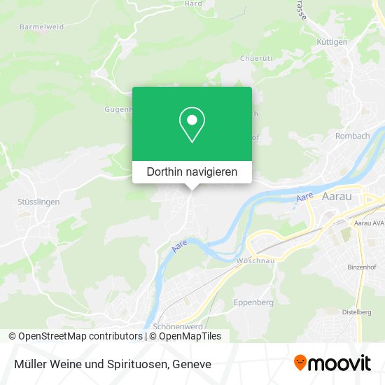 Müller Weine und Spirituosen Karte
