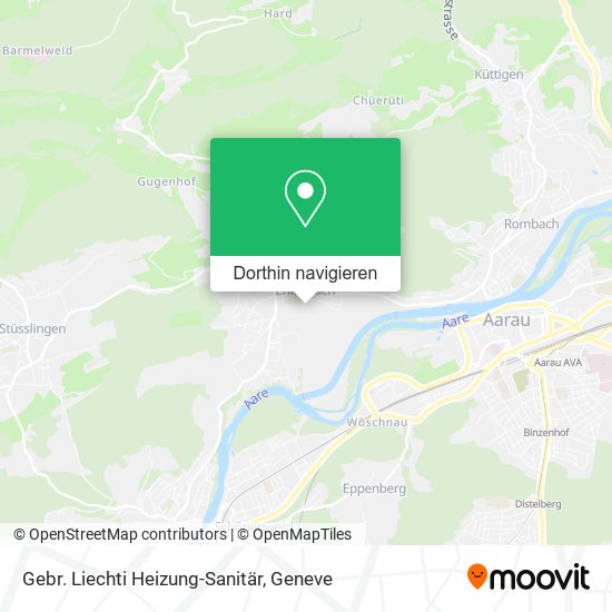 Gebr. Liechti Heizung-Sanitär Karte