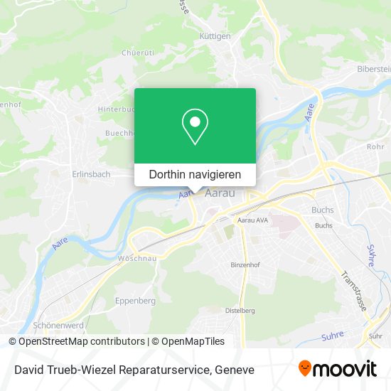 David Trueb-Wiezel Reparaturservice Karte