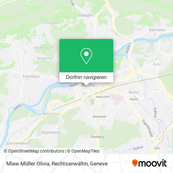 Mlaw Müller Olivia, Rechtsanwältin Karte