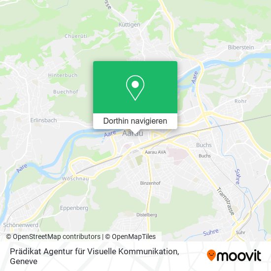 Prädikat Agentur für Visuelle Kommunikation Karte