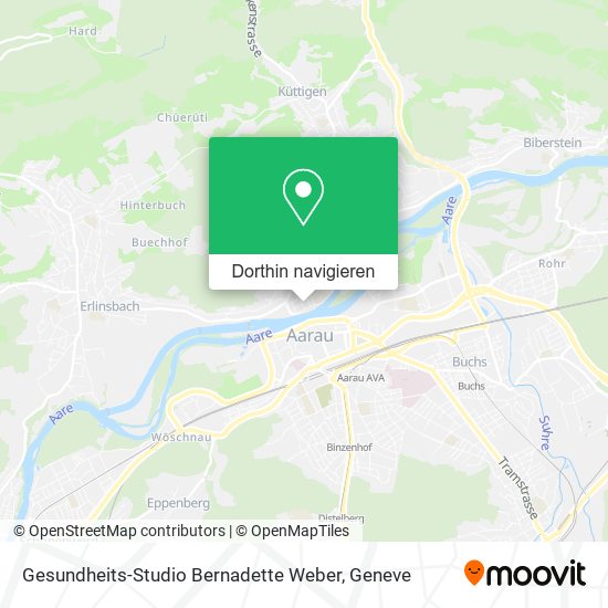 Gesundheits-Studio Bernadette Weber Karte