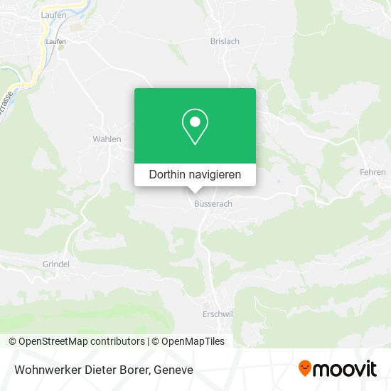 Wohnwerker Dieter Borer Karte