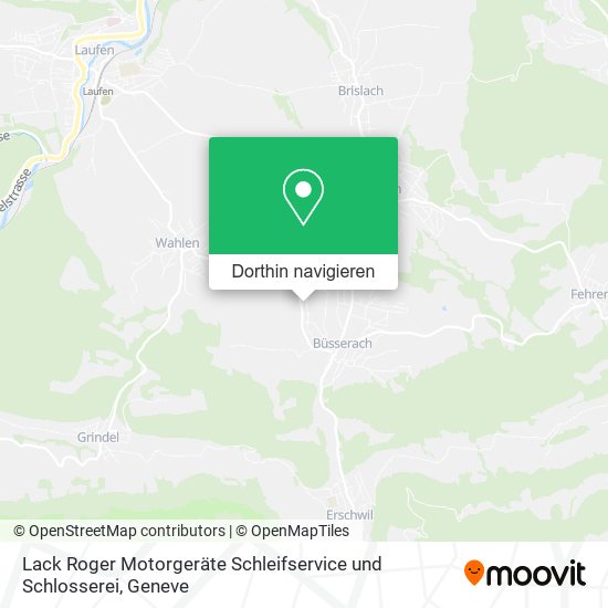 Lack Roger Motorgeräte Schleifservice und Schlosserei Karte