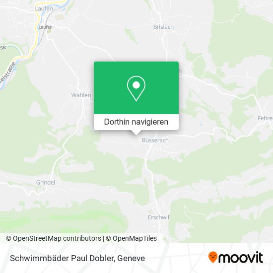 Schwimmbäder Paul Dobler Karte