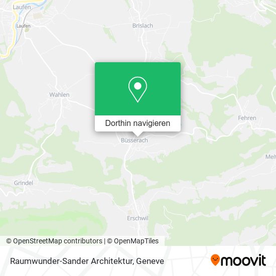 Raumwunder-Sander Architektur Karte