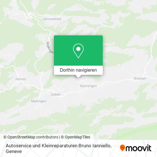 Autoservice und Kleinreparaturen Bruno Ianniello Karte