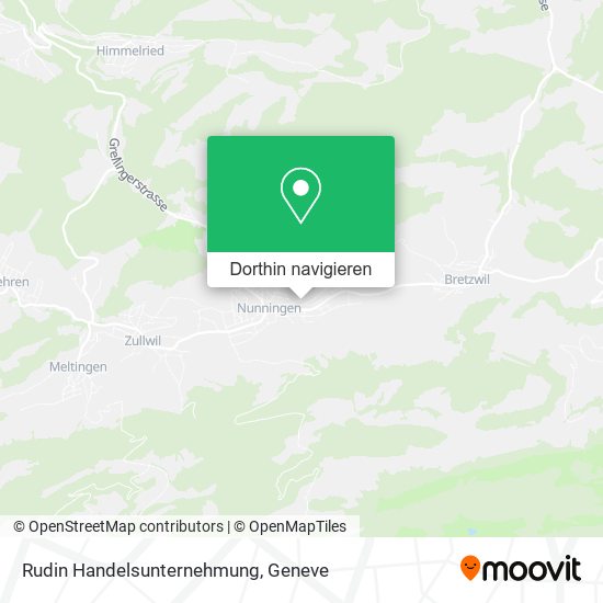 Rudin Handelsunternehmung Karte