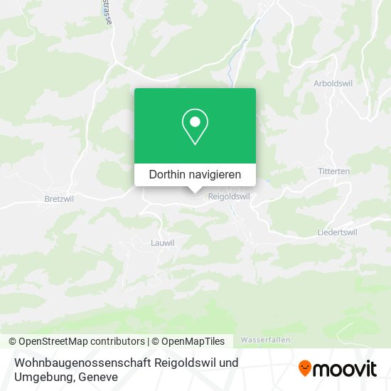 Wohnbaugenossenschaft Reigoldswil und Umgebung Karte