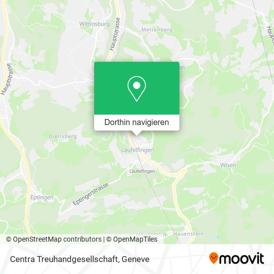 Centra Treuhandgesellschaft Karte