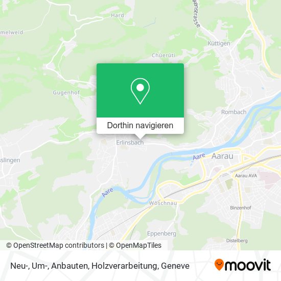Neu-, Um-, Anbauten, Holzverarbeitung Karte