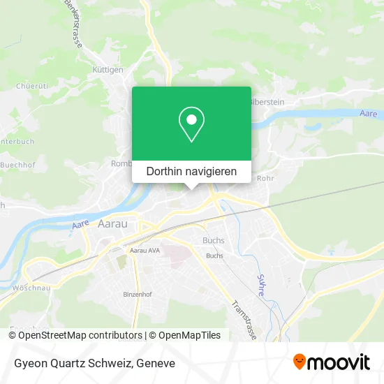 Gyeon Quartz Schweiz Karte