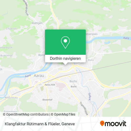 Klangfaktur Rütimann & Flüeler Karte