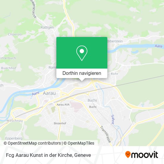 Fcg Aarau Kunst in der Kirche Karte
