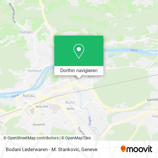 Bodani Lederwaren - M. Stankovic Karte