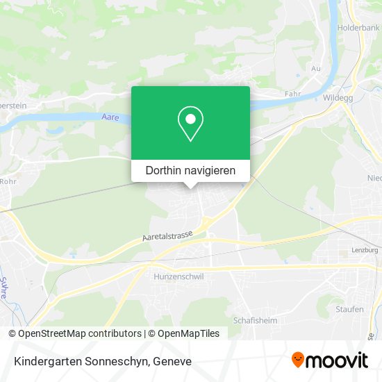 Kindergarten Sonneschyn Karte