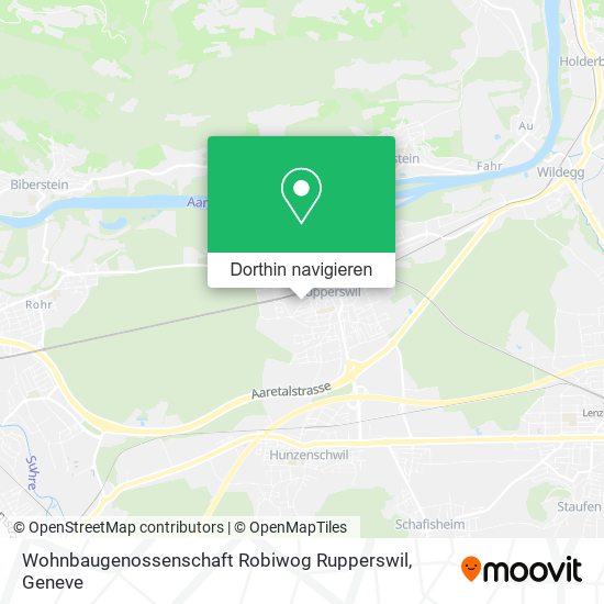 Wohnbaugenossenschaft Robiwog Rupperswil Karte