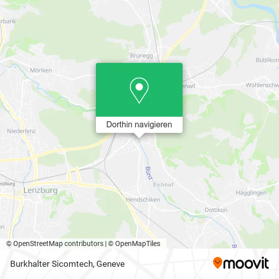 Burkhalter Sicomtech Karte