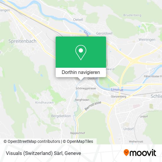 Visuals (Switzerland) Sàrl Karte