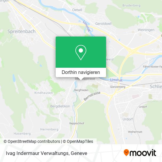 Ivag Indermaur Verwaltungs Karte