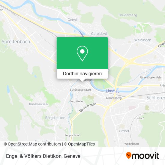 Engel & Völkers Dietikon Karte