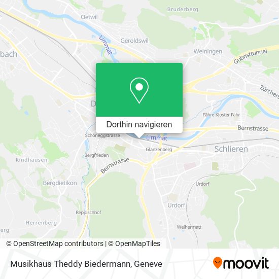Musikhaus Theddy Biedermann Karte