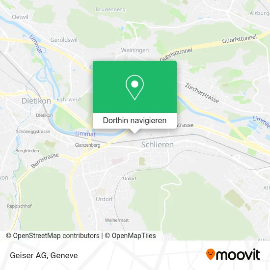 Geiser AG Karte