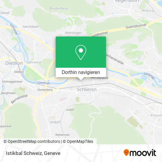 Istikbal Schweiz Karte