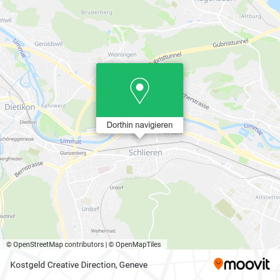 Kostgeld Creative Direction Karte