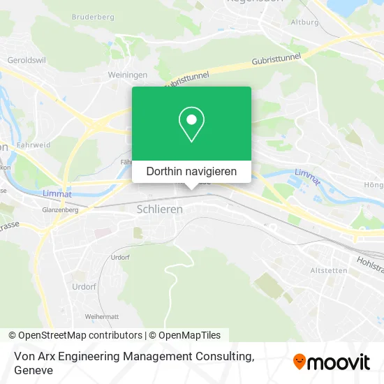 Von Arx Engineering Management Consulting Karte