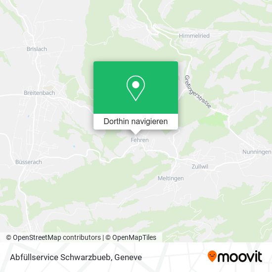 Abfüllservice Schwarzbueb Karte