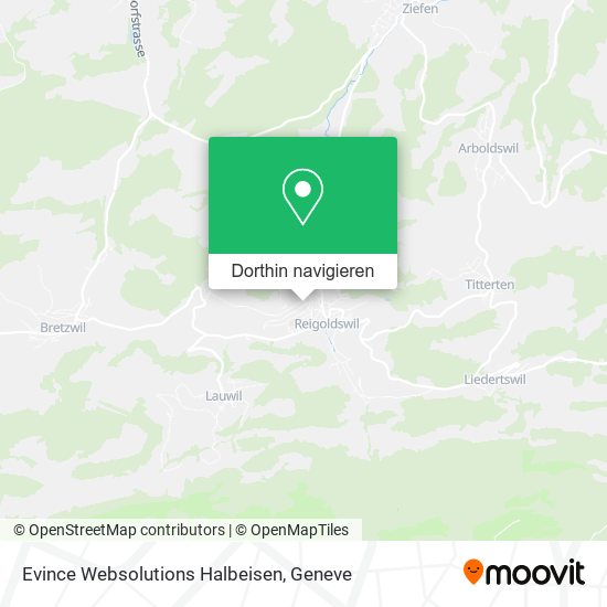 Evince Websolutions Halbeisen Karte