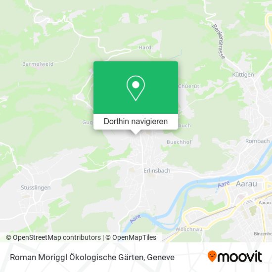 Roman Moriggl Ökologische Gärten Karte