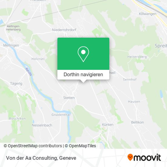 Von der Aa Consulting Karte